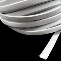Knaus, Tabbert, Weinsberg, Wilk Einziehprofil/Leistenfüller/Abdeckprofil 11mm /14mm, PVC, Fiat Bianco 2011-2025