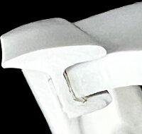 Knaus, Tabbert, Weinsberg, Wilk Unterlegprofil/Kantenprofil/Abdeckprofil 8mm/7mm, PVC, Fiat Bianco 2011-2025