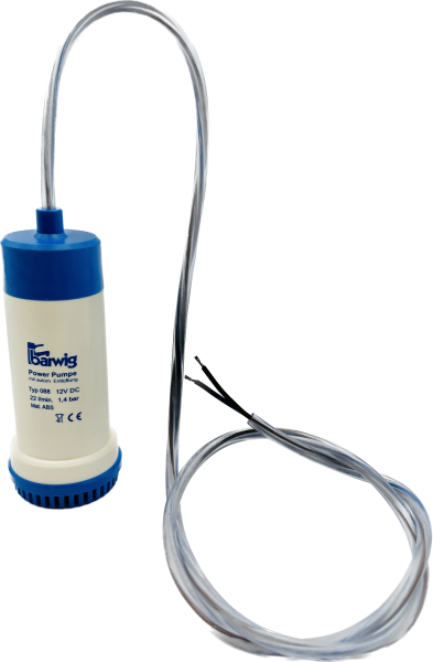 Knaus, Tabbert, Weinsberg, Wilk, Eifelland, T@b, Vimara Tauchpumpe, Wasserpumpe Barwig Power Pumpe, 22 L/min, 1,4 Bar 1999-2026