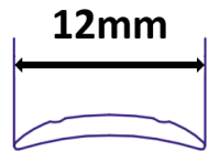 Knaus, Weinsberg, Wilk, Eifelland Einziehprofil/Leistenfüller/Abdeckprofil 12mm, PVC, cremeweiß 1994-2013