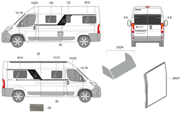 Anfrage - Knaus Kastenwagen Fenster